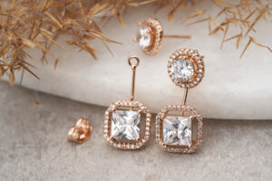 Marquise-Cut Diamond Earrings